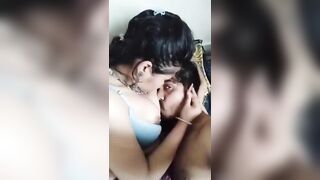 Wifes chubby sister saree boobs sucked giving blowjob